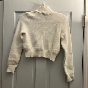 NWT: ZARA cropped turtle neck sweater